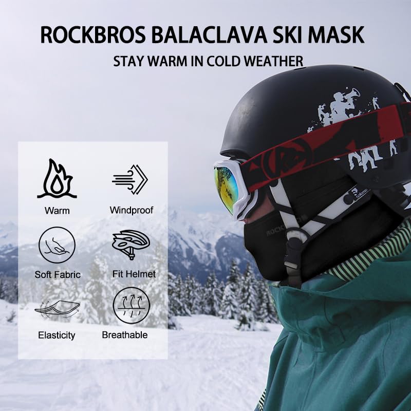 Nami Canada : ROCKBROS Autumn Winter Windproof Warm Face Hood